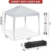 GustoWave 10x10 Ft Pop Up Canopy Tent, Sun Shelter Gazebo for Outdoor Camping - 2 of 4