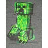Minecraft Creeper Drawing Men's Charcoal Heather T-shirt - 2 of 2