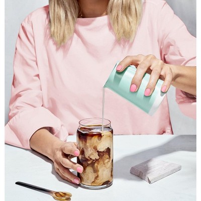 Le'raze Set Of 6 Can Shaped Drinking Glass Cups - 16oz. : Target