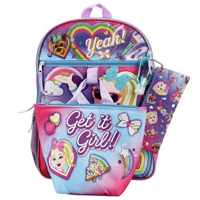 Jojo backpack sale with lunch box