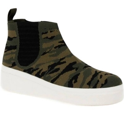 Women's Wo's Eagon Platform High Top Sneaker - YELLOWBOX