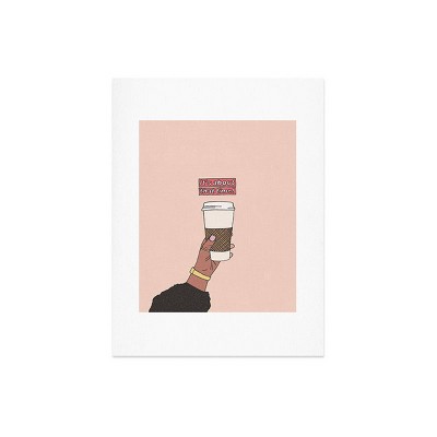 Deny Designs Cortney Herron Coffee Time Framed Art Print