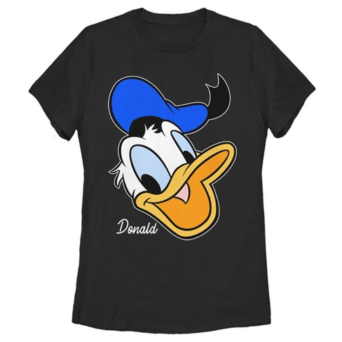 Donald Duck Asymmetrical Short Sleeves T-shirt