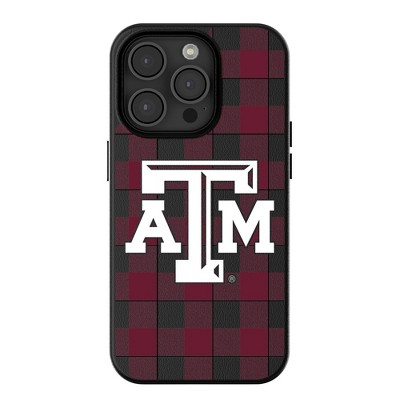 Keyscaper NCAA Plaid MagSafe Compatible Cell Phone Case for iPhone 14 Pro