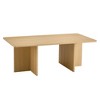 Ridstar Modern Rectangular Coffee Tables For Living Room & Bedroom-Brown - 2 of 4