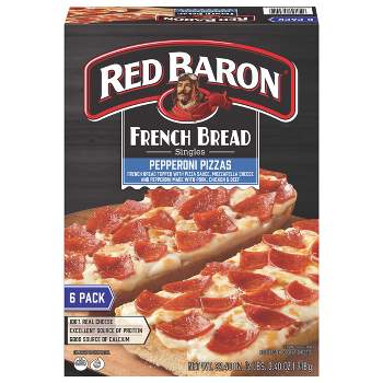 Red Baron Frozen Pepperoni French Bread Singles -  32.4oz/6ct