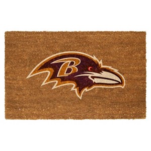 NFL Baltimore Ravens Logo Door Mat - 1 of 2