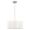 Livex Lighting Chelsea 1 - Light Pendant in  Brushed Nickel - 2 of 4