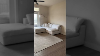 Ultra Stop Cream 12' x 18' Non-Slip PVC Rug Pad