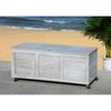 Elina 47.2 Inch L Outdoor Cushion Deck Box  - Safavieh - 2 of 4