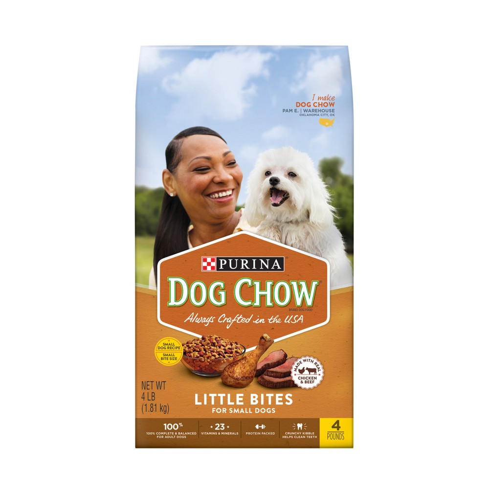 UPC 017800110303 product image for Purina Dog Chow Small Dog Grain & Real Meat Dry Dog Food - 4lbs | upcitemdb.com