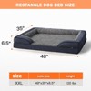 JOEJOY Orthopedic Dog Beds, Washable Dog Sofa with Egg-Crate Foam, Waterproof Lining and Non-Skid Bottom - 2 of 4