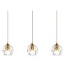 Elegant Lighting Eren 3 lights Gold pendant - 3 of 4