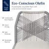 Best Choice Products Set of 2 Indoor Outdoor Counter Height Barstools w/ All-Weather Rope & Aluminum - 3 of 4