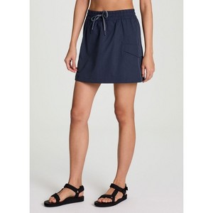 Avalanche Women's Ultra Lightweight More Sustainable Ripstop Skort with Built In Shorts, Pockets - 1 of 4