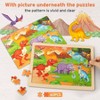 Wooden for 6 Packs 60 PCs Jigsaw , Educational Toys Gift for Exercise Concentration and Hands-on Ability - 3 of 4