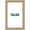 PosterPalooza | 12x20 Modern Bamboo Picture Frame, UV Acrylic, 5 Finishes - 2 of 4