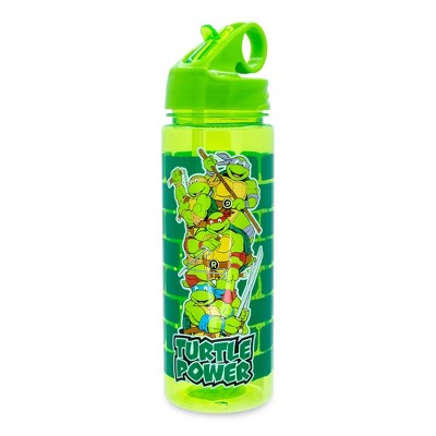 TMNT Turtle Power 20oz Plastic Water Bottle