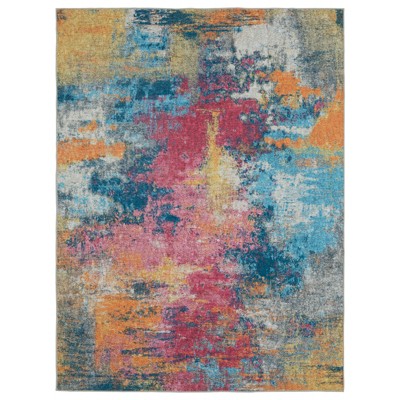 Oriental Weavers Sumter SUM11 Multi-colored Indoor Area Rug - 5' x 7'