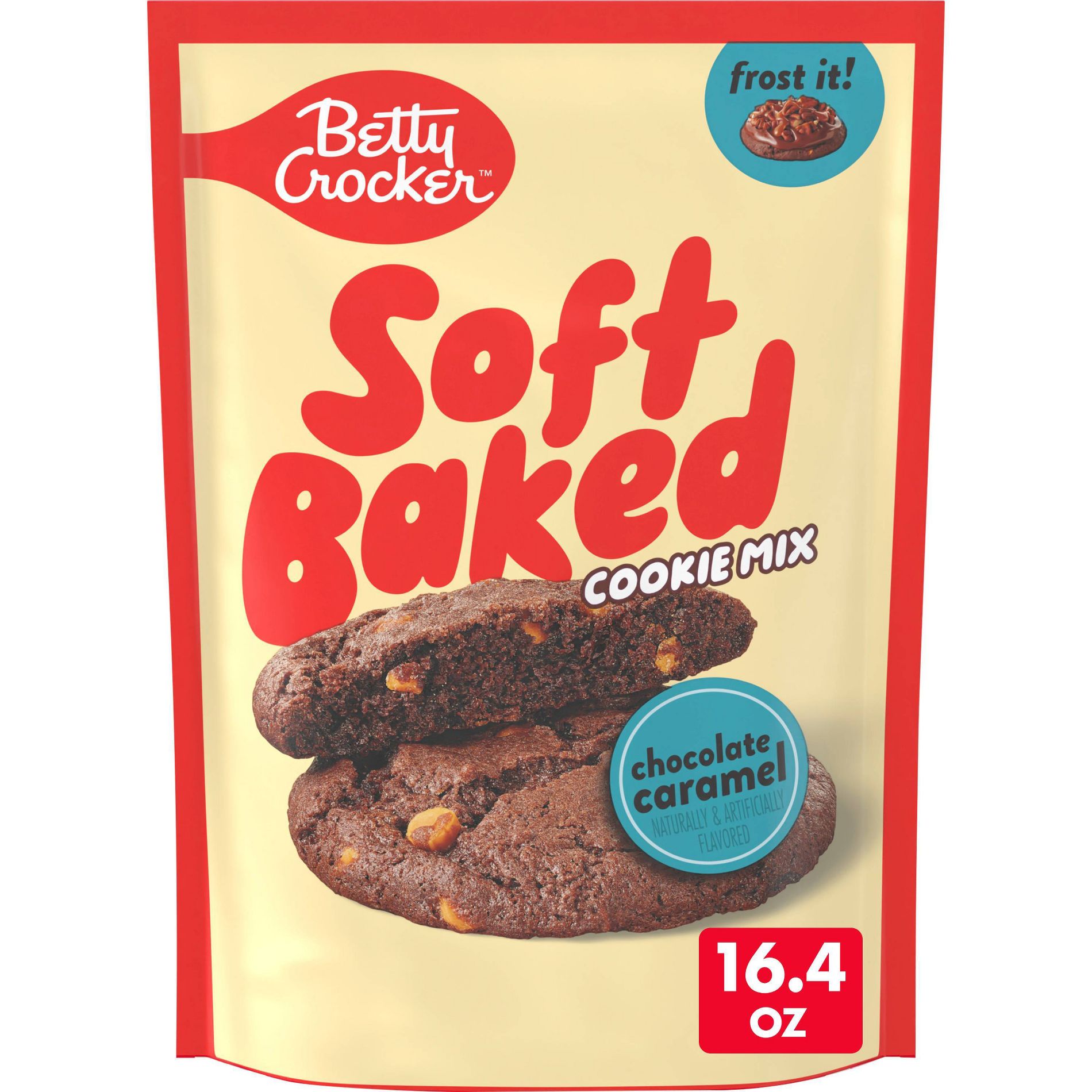 Betty Crocker Soft Baked Chocolate Caramel Cookie Mix - 16.4oz