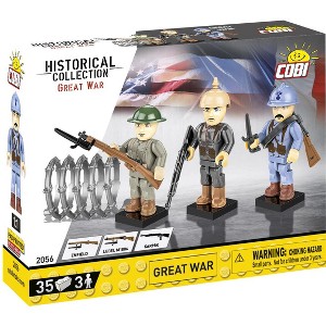 COBI Historical Collection Great War, 3 Figures & Accessories - 1 of 3