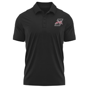 University of Indianapolis Adult Polo Left Chest Logo, Athletic Heather - 1 of 4