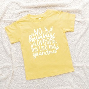 The Juniper Shop No Bunny Loves Me Like Grandma Toddler Short Sleeve Tee - 1 of 2