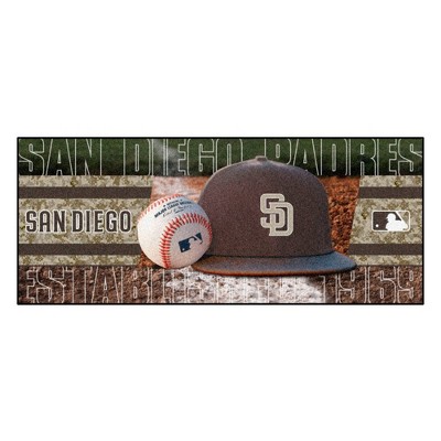 MLB San Diego Padres 30"x72" Runner Rug - Camo