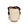 Journee Collection Womens Shanni Wedge Heel Espadrille Sandals - 3 of 4