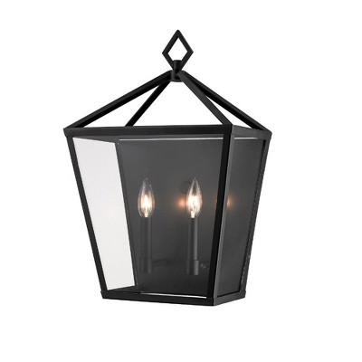 Millennium Lighting Arnold 2 - Light Wall Light in  Powder Coat Black