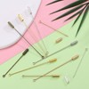 Unique Bargains Brooch Stick Pins Copper Long Needle with Stopper Ends for DIY - 4 of 4