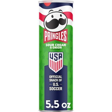 Pringles Sour Cream & Onion Potato Crisps Chips - 5.5oz