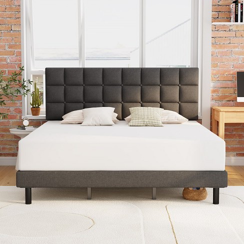 Queen platform bed target discount