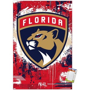 Trends International NHL Florida Panthers - Maximalist Logo 23 Unframed Wall Poster Prints - 1 of 4