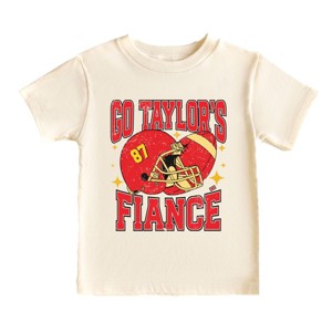 Go Taylor's Fiancé Sparkle - Kids Youth Short Sleeve Tee and Toddler Short Sleeve Tee - 1 of 3