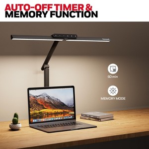 Honeywell Clip On Monitor Light with Auto Eye Care Timer 1200 Lumens Anti-Glare Lamp for Computer Screens - 1 of 4