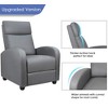 LACOO Faux Leather Recliner Chair Padded Club Chair for Home Theater - 4 of 4