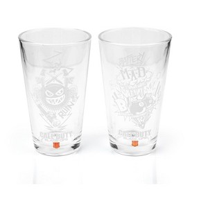 Exquisite Gaming Premium Call of Duty Black Ops 4 Specialists 17oz Drinking Glasses | Set of 2 - 1 of 4