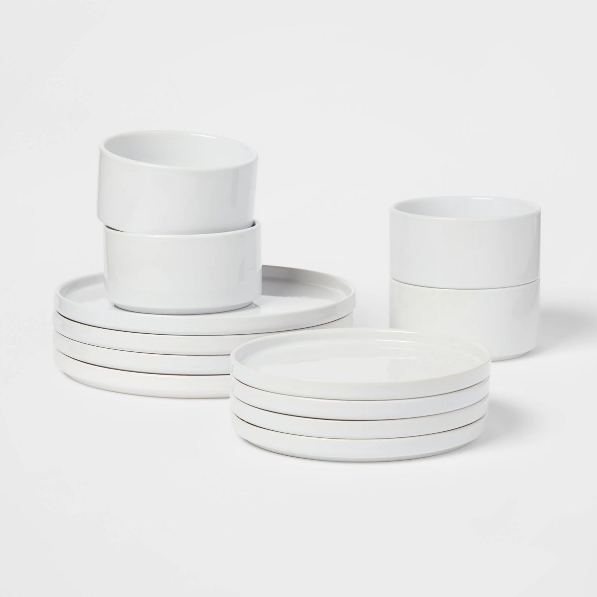 12pc Stoneware Stella Dinnerware Set - Threshold™