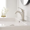 BWE Single-Handle Single-Hole Farmhouse Bathroom Faucet Bathroom Drip-Free Vanity RV Sink Faucet - 2 of 4