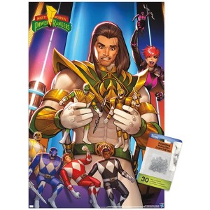 Trends International Power Rangers - Retro Unframed Wall Poster Prints - 1 of 4