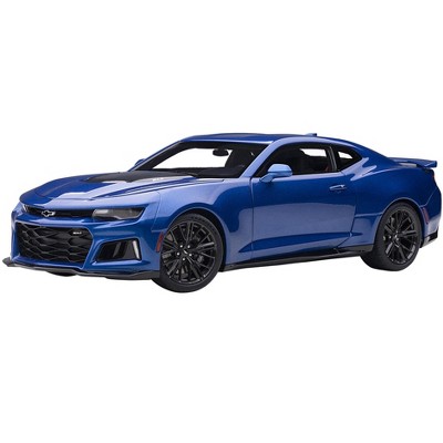 Chevrolet Camaro ZL1 Hyper Blue Metallic 1/18 Model Car by Autoart