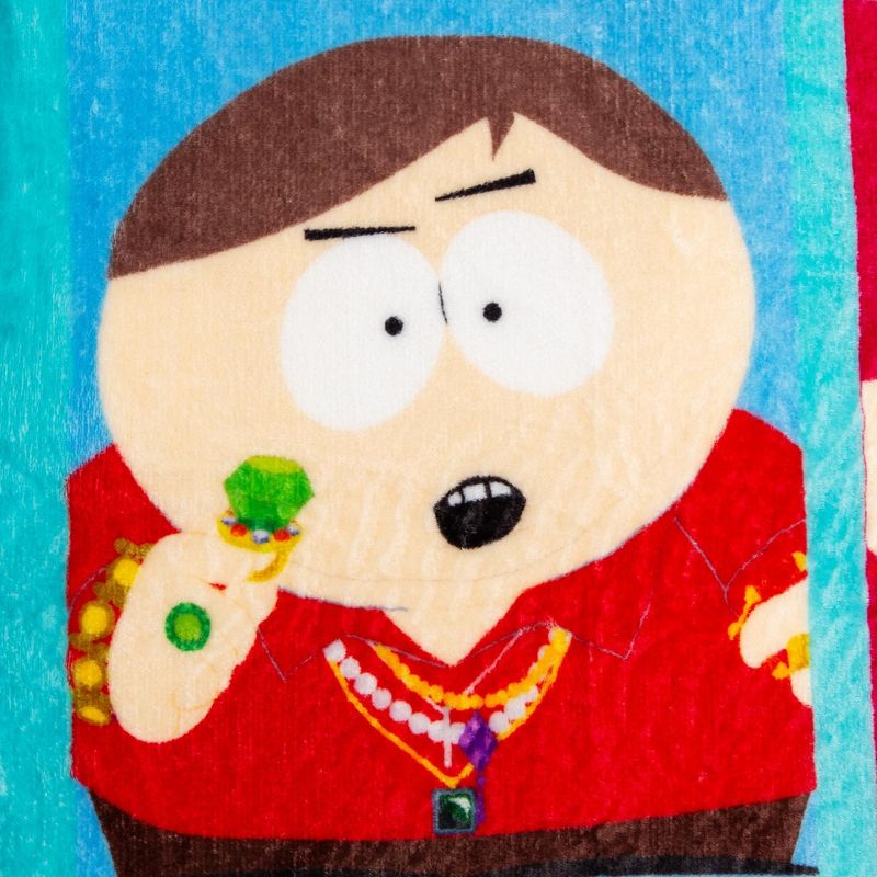 Silver Buffalo South Park Eric Cartman Raschel Throw Blanket | 45 x 60 Inches, 2 of 10