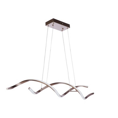 Craftmade Lighting Pulse 1 - Light Island Pendant Light in  Champagne Brass
