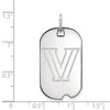 Black Bow Jewelry 14k White Gold Villanova Wildcats NCAA Pendant - 2 of 3