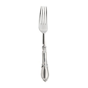 Smarty Had A Party Silver Baroque Plastic Dinner Forks - 240 pcs - 1 of 4