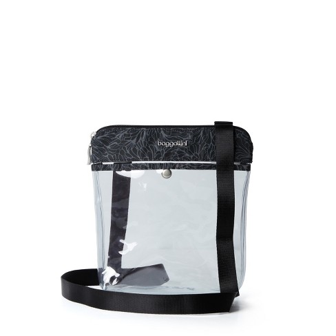 Addison Black Clear Crossbody