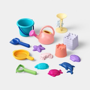 Sand Tool Set with Bag Sand Toy - 15pc - Sun Squad™ : Target