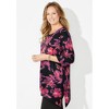 Catherines Women's Plus Size Anywear Fluid Tunic - 4 of 4