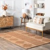 Nuloom Errika Moroccan 5x8 Jute Indoor Area Rug for Dining Room Rug Neutral Rug Living Room Rug Kitchen, Natural/Ivory - 2 of 4